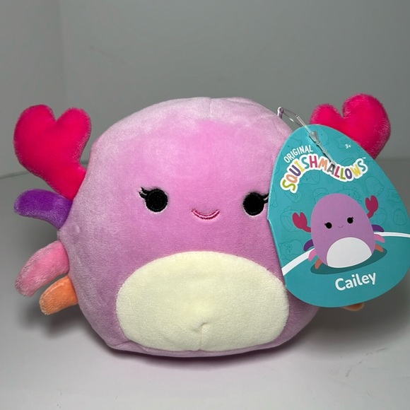 Squishmallows Cailey the Crab Stuffed Plush 5" - Picture 2 of 9